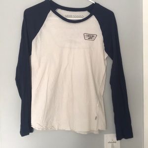 vans long sleeve shirt